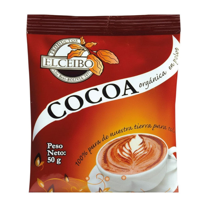 Cocoa El Ceibo Orgánica En Polvo X 50G