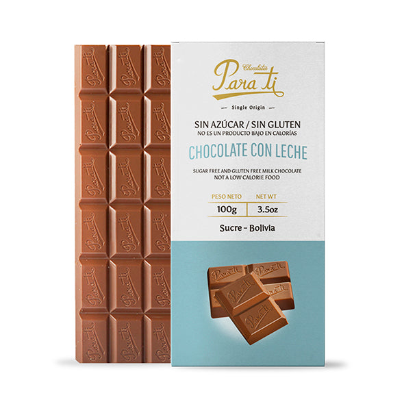 Para Ti Chocolate Dietético Con Leche X 100G
