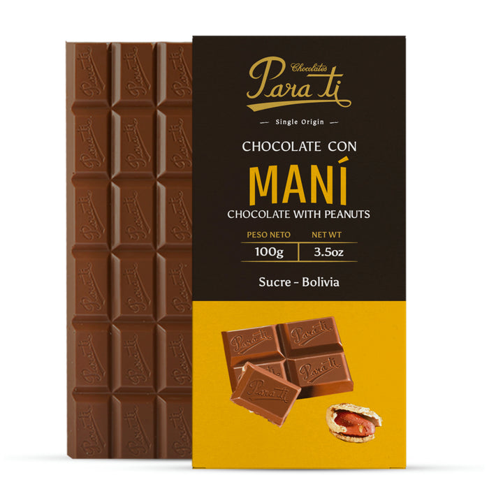 Chocolate Para Ti Con Maní X 100G