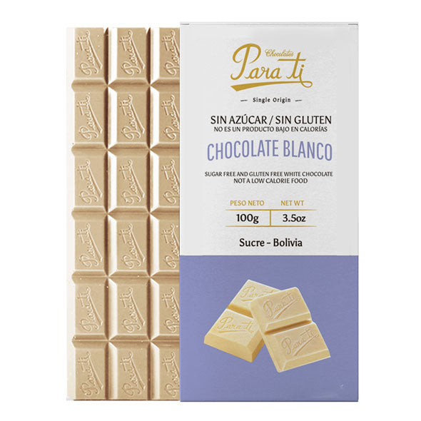 Para Ti Chocolate Dietético Blanco X 100G