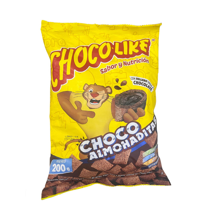 Cereal Chocolike Choco Almohaditas Relleno De Chocolate X 200G
