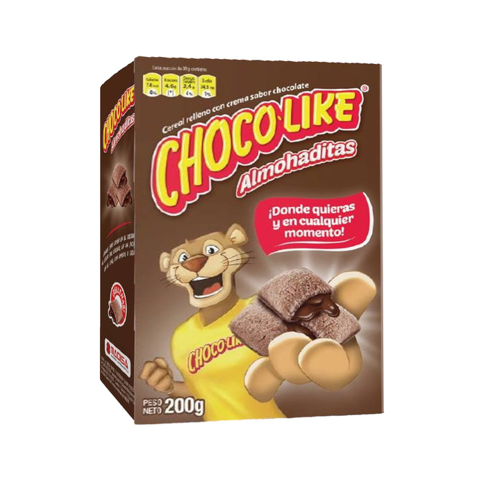 Cereal Chocolike Choco Almohaditas Relleno De Chocolate X 200G