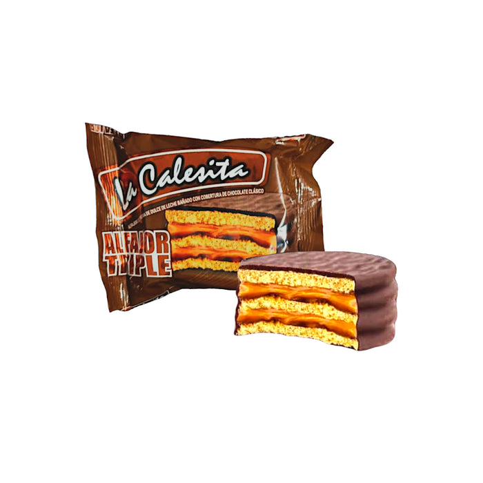 Alfajor Triple La Calesita Chocolate Clasico X 56G