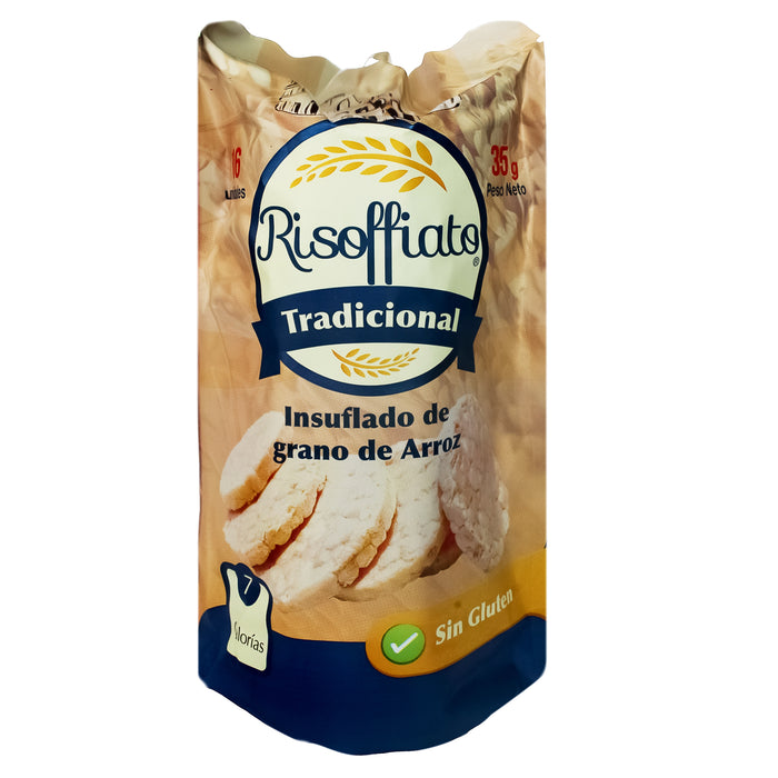 Risoffiato Insuflado De Grano Tradicional Sin Gluten X 35G