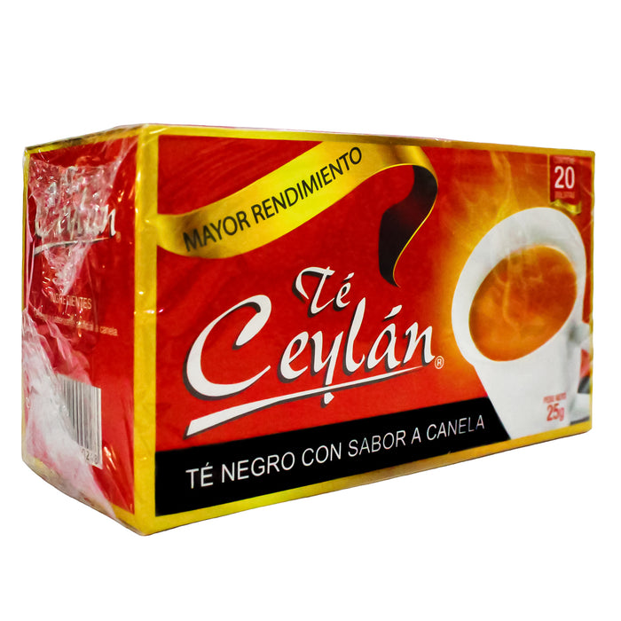 Te Ceylan Te Negro Sabor Canela X 20 Unidades