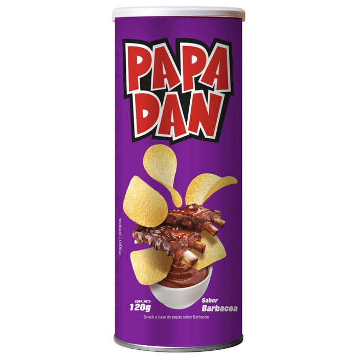 Papas Fritas Papadan Sabor Barbacoa X 120G