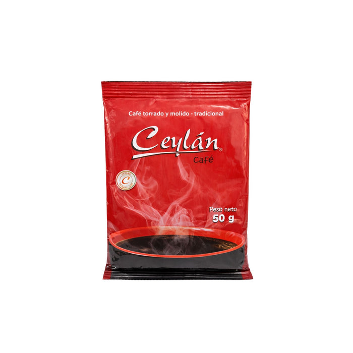 Café Torrado Y Molido Ceylan Tradicional Bolsa X 50G