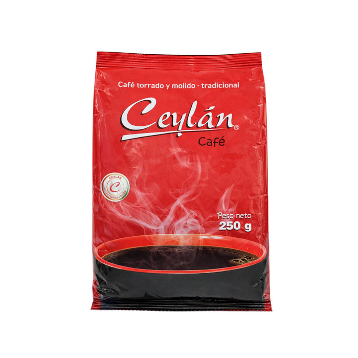 Café Torrado Y Molido Ceylan Tradicional Bolsa X 250G