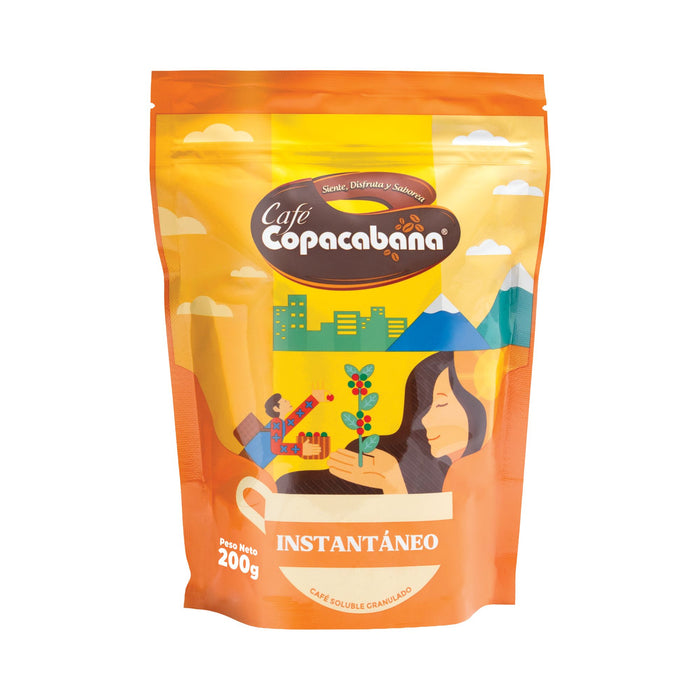 Café Instantáneo Copacabana Doypack X 200G