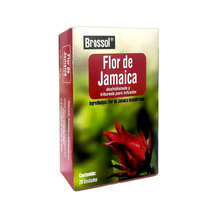 Infusión Brissol De Flor De Jamaica Caja X 20 Sobres