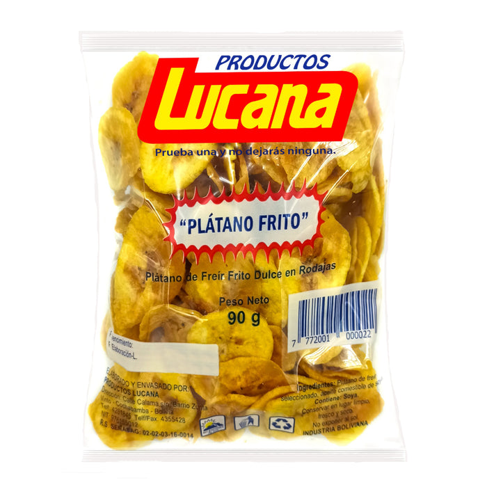 Plátano Frito Lucana X 90Gr