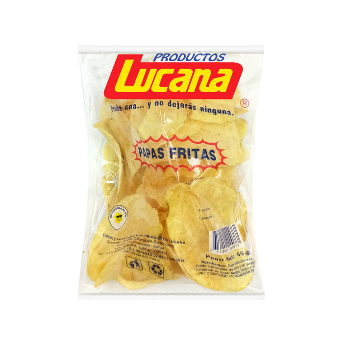 Papas Fritas Mediana Lucana X 65Gr