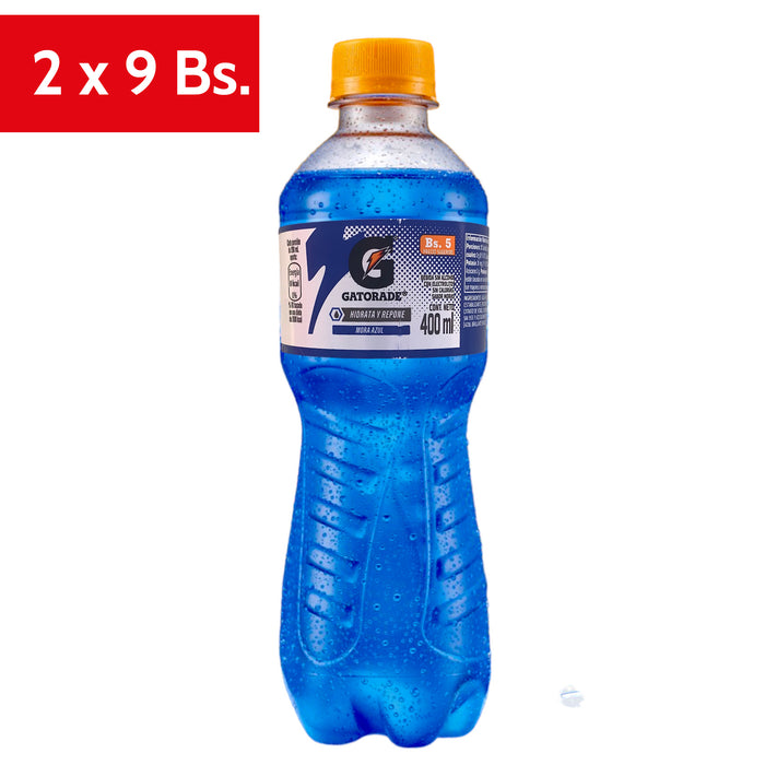 Bebida Rehidratante Gatorade Mora Azul X 400Ml