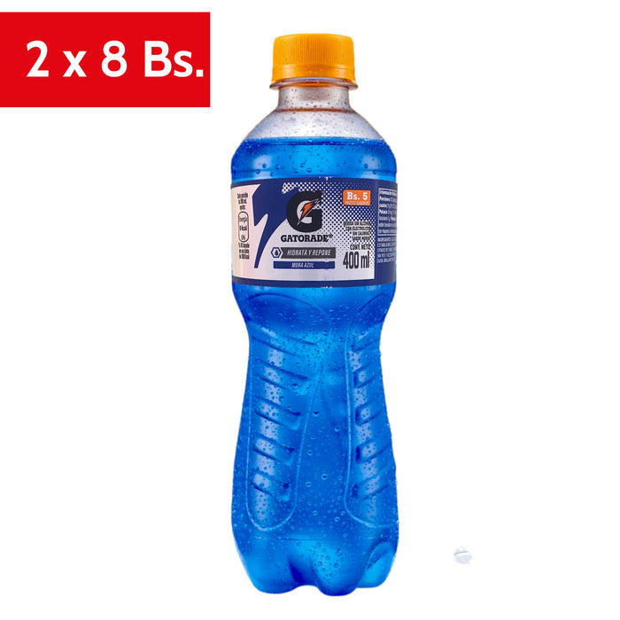 Bebida Rehidratante Gatorade Mora Azul X 400Ml