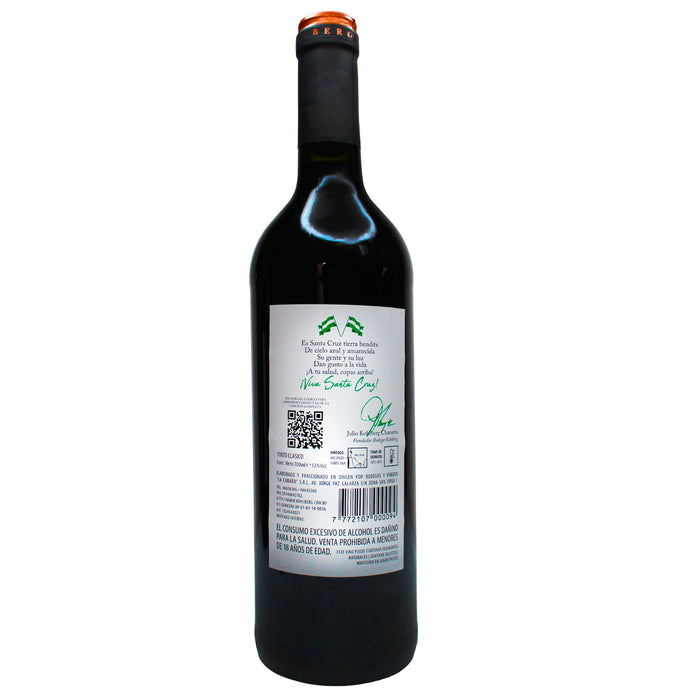 Vino Tinto Kohlberg Clásico X 700Ml