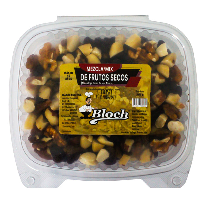 Mix De Frutos Secos Bloch Bandeja X 250G