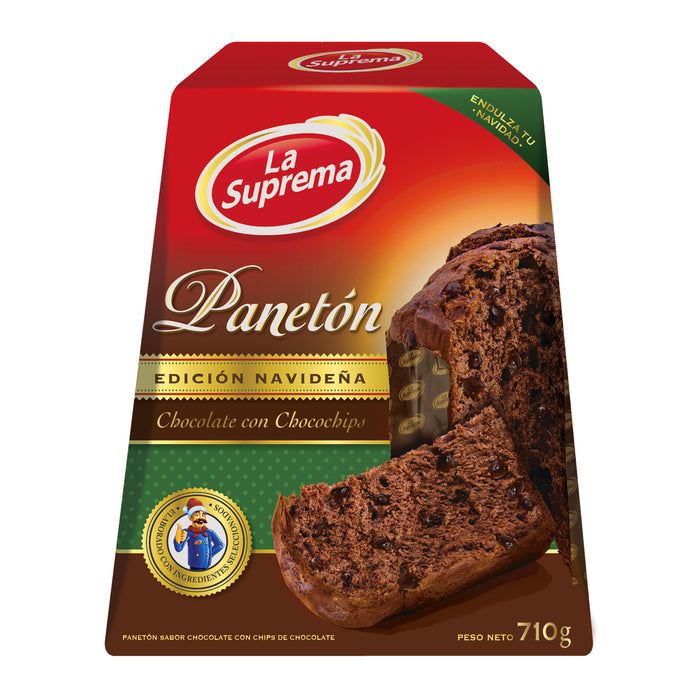 Paneton La Suprema Navideño Caja Tradicional X 710G