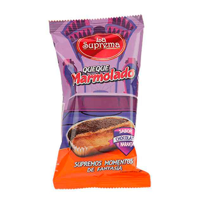 Queque La Suprema Marmolado Chocolate/Coco X 34G