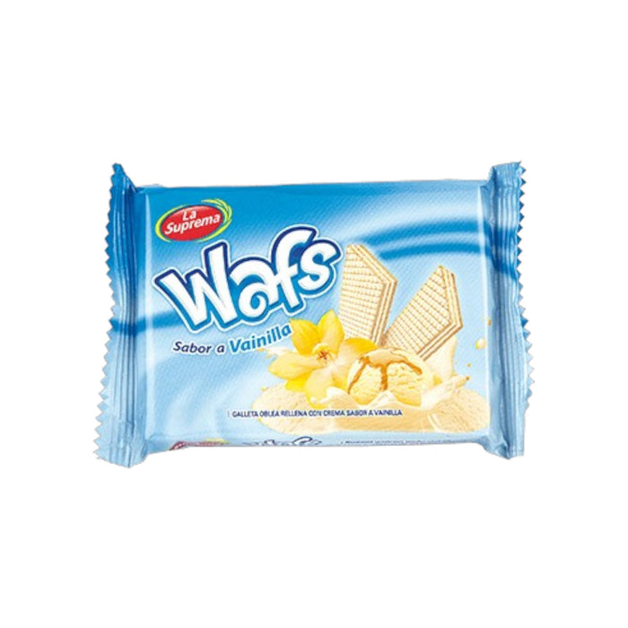 Galleta Wafs Oblea Rellena Vainilla X 40G
