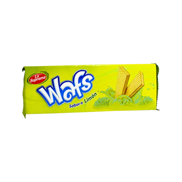 Galleta Wafs Oblea Rellena Limon X 100G