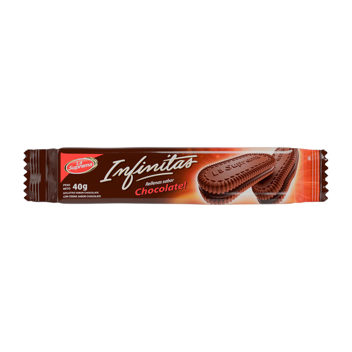 La Suprema Infinitas Galleta Rellena X 40Gr Chocolate