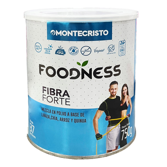 Suplemento Alimenticio Foodness Fibra Forte Chía / Quinua X 750G