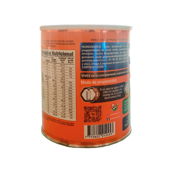 Suplemento Alimenticio Vivex Niños Sabor Frambuesa X 850G