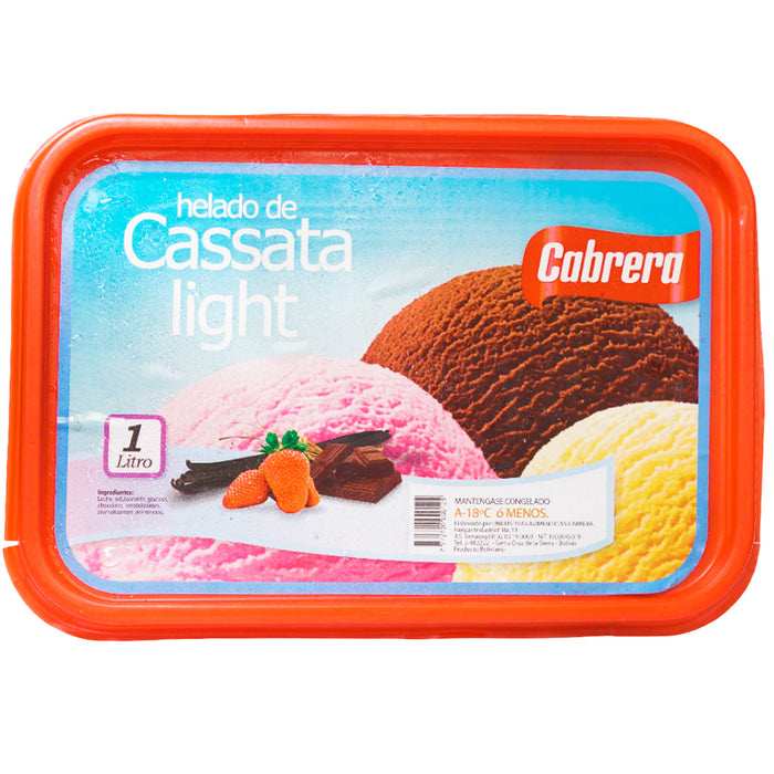 Cabrera Cassata Light X 1 Litro  502