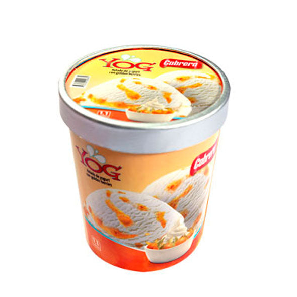 Cabrera Yog Golden Berries Helado X 1 2 L