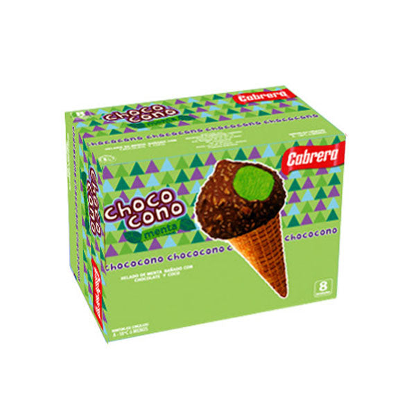 Cabrera Chococono Helado Sabor Menta X Caja