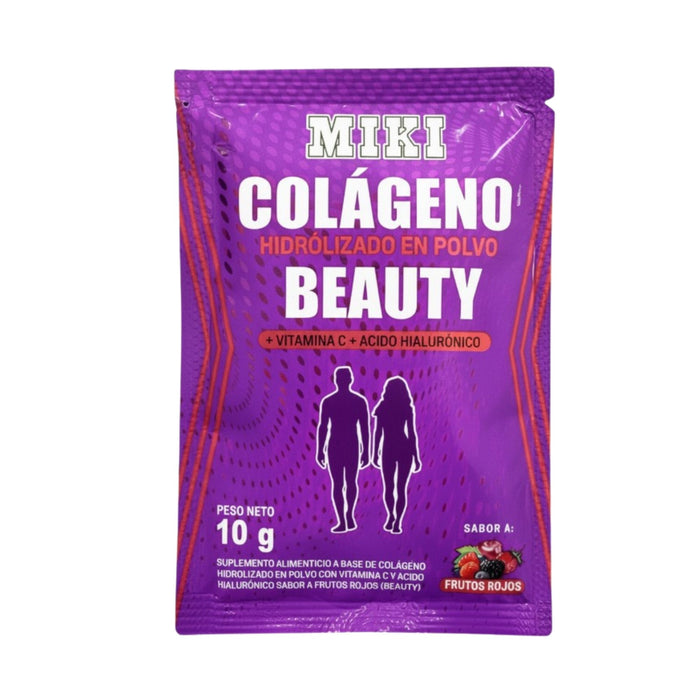 Colágeno Miki Beauty Frutos Rojos X 10G