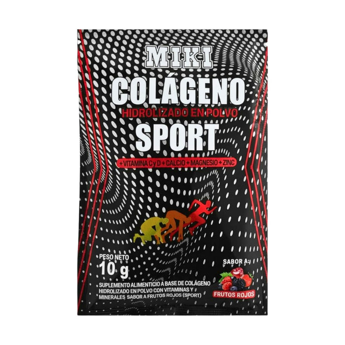 Colágeno Miki Sport Frutos Rojos X 10G