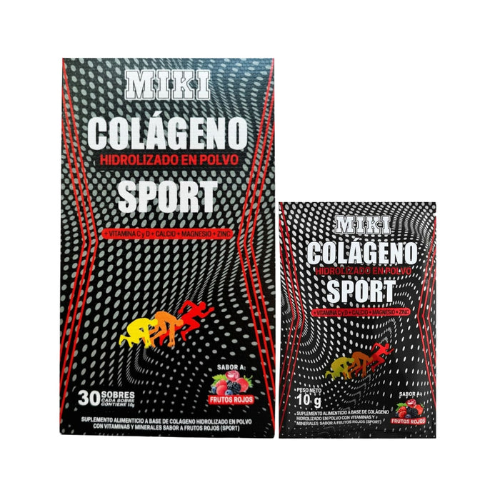 Colágeno Miki Sport Frutos Rojos X 10G
