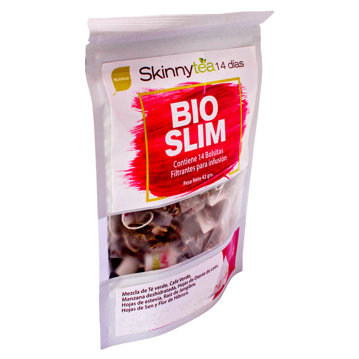 Nutrinat Te Bio Slim Filtrantes Para Infusion Bolsa X 14 Unidades