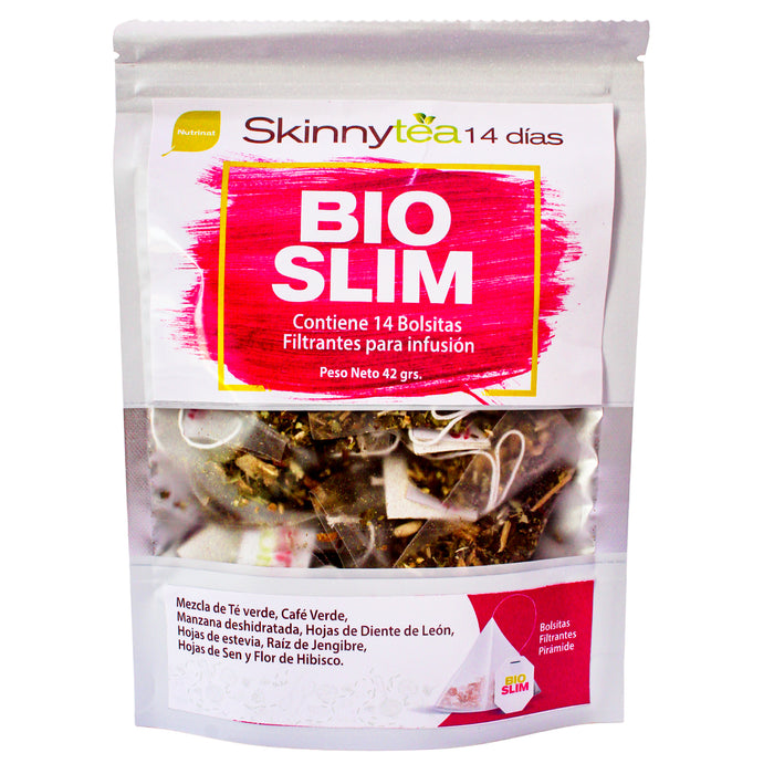 Nutrinat Te Bio Slim Filtrantes Para Infusion Bolsa X 14 Unidades