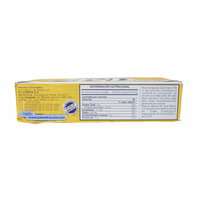 Pil Mantequilla Pasteurizada Con Sal X 100G