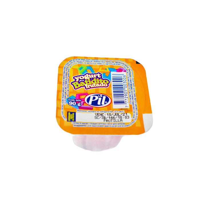 Pil Yogurt Batidito Frutado Frutilla Durazno Y Coco X 90Gr