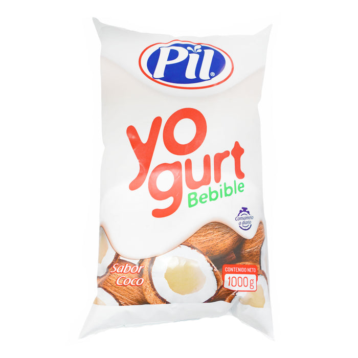 Pil Yogurt Sabor A Coco Bebible Bolsa X 1 L