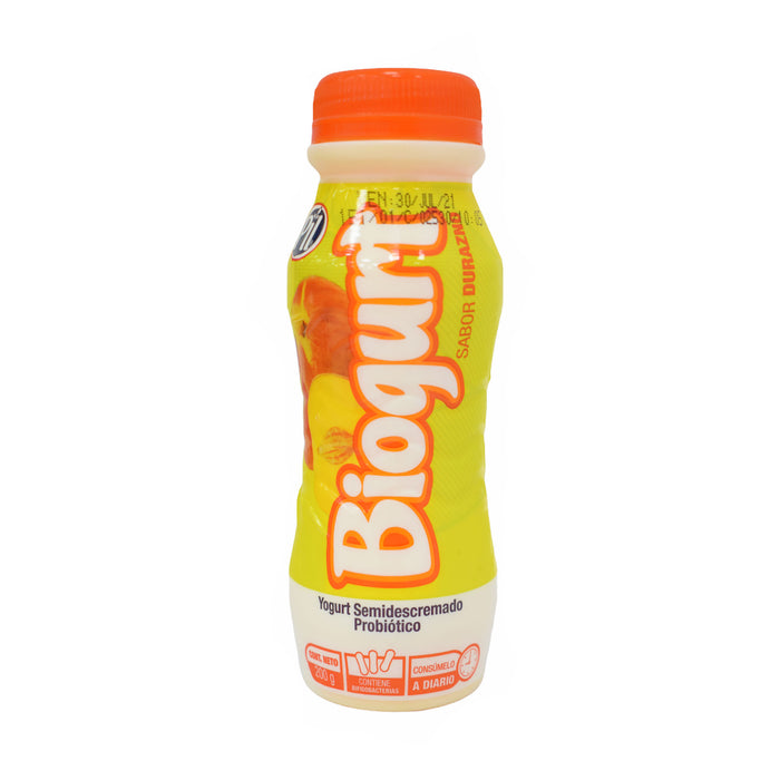 Biogurt Probiotico Durazno X 200Ml
