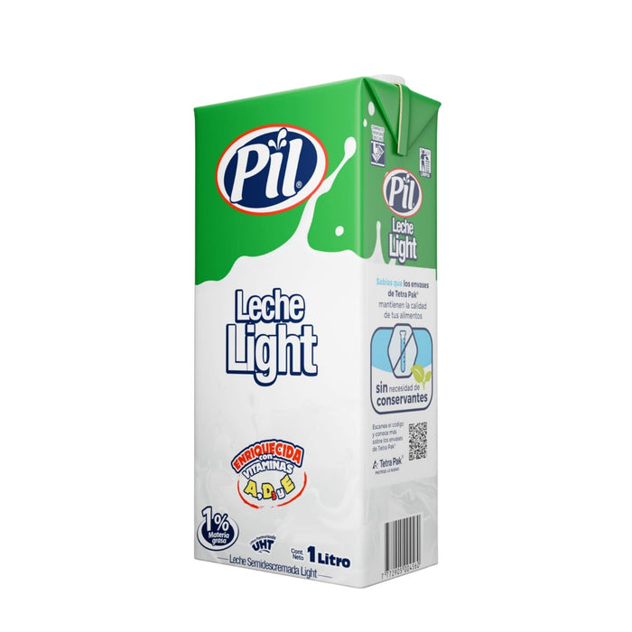 Leche Light Pil Caja X 1L