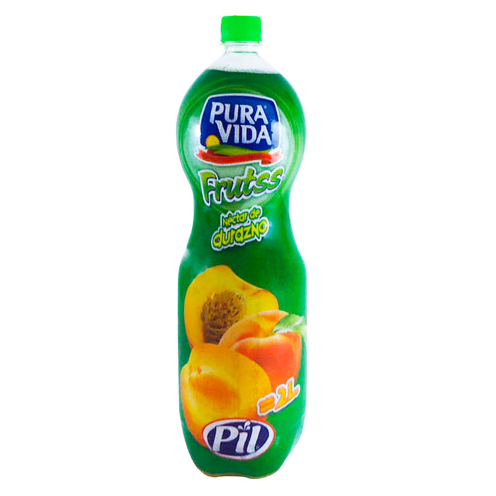Pura Vida Néctar Frutss Durazno X 2 L