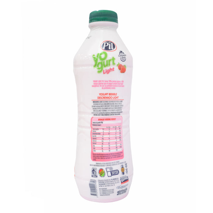 Pil Yogurt Light Sabor A Frutilla Botella X 1 L