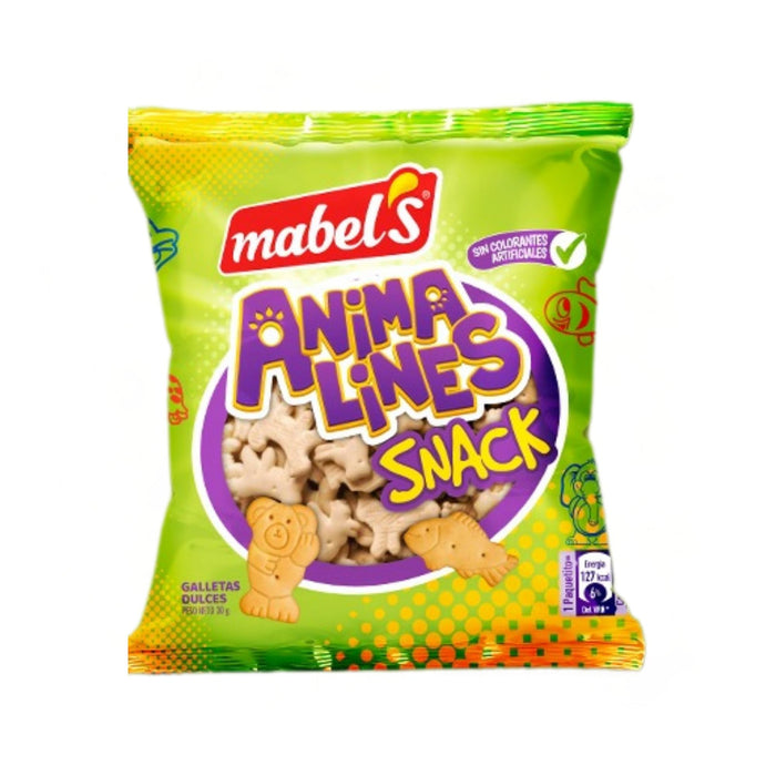 Galletas Animalines Snack Dulces X 30G