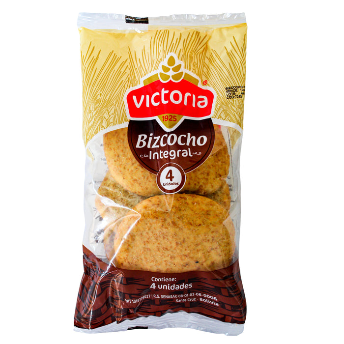 Bizcocho Victoria Integral X 4 Unid