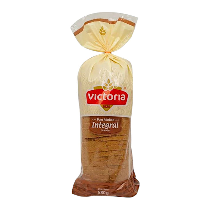 Pan De Molde Victoria Integral Americano X 580Gr
