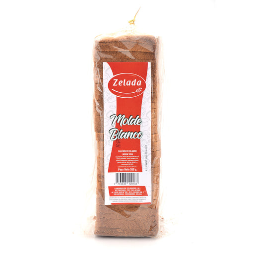 Zelada Pan Molde Blanco Larga Vida X 550G