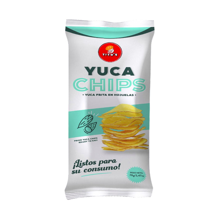 Yuca Titos Chips En Hojuelas X 70G