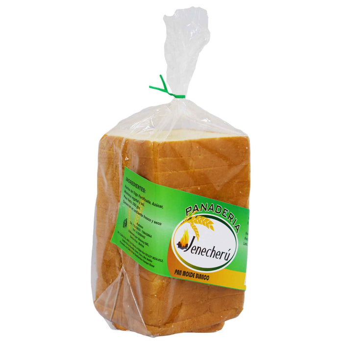 Jenecheru Pan Molde Blanco Empaquetado X 350G