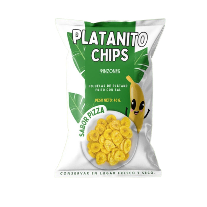 Platanito Chips Pinzones Pizza X 40G