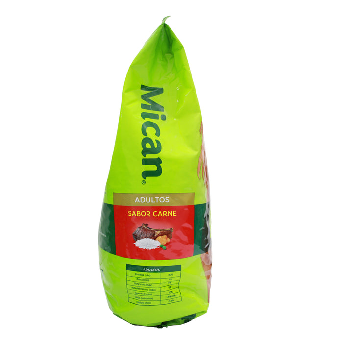 Alimento Canino Adultos Mican Sabor Carne X 2.8Kg